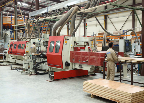 Double End Cut and Edge Bending Machine