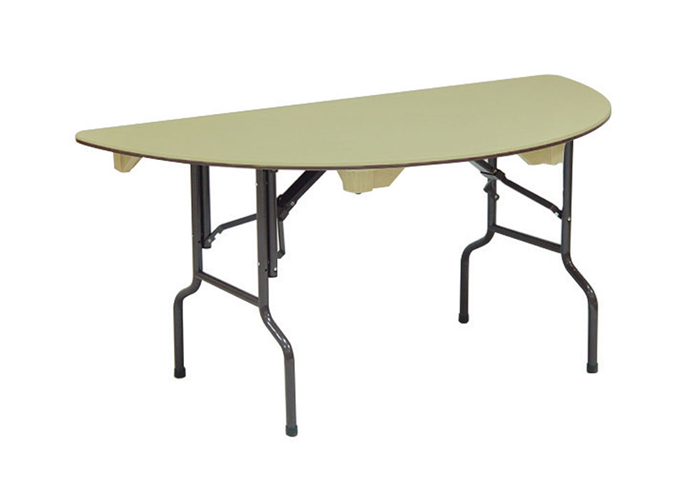 Half Round Intermetal Furniture, Half Round Folding Table Dimensions