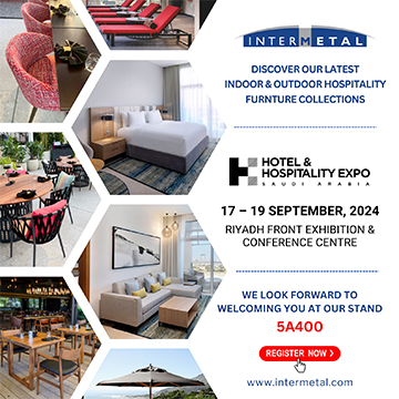 HOTEL & HOSPITALITY EXPO SAUDI ARABIA 2024</br> 17 - 19 September, 2024</br> Stand 5A400, Riyadh Front Exhibition & Conference Centre</br>